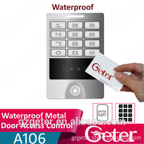 Waterproof Rfid Card Access Control with Metal Shell JTL A106